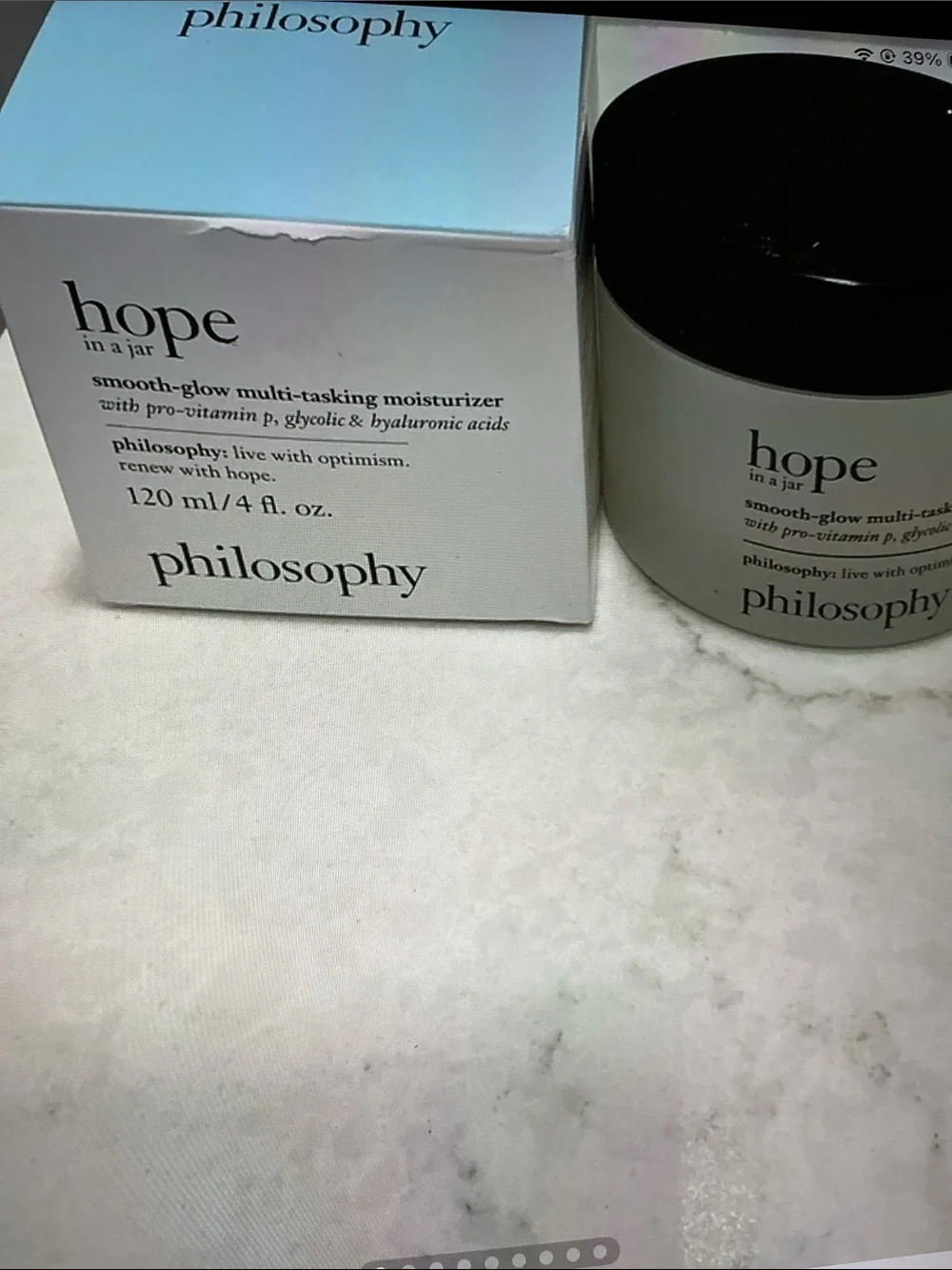 PHILOSOPHY  HOPE IN A JAR